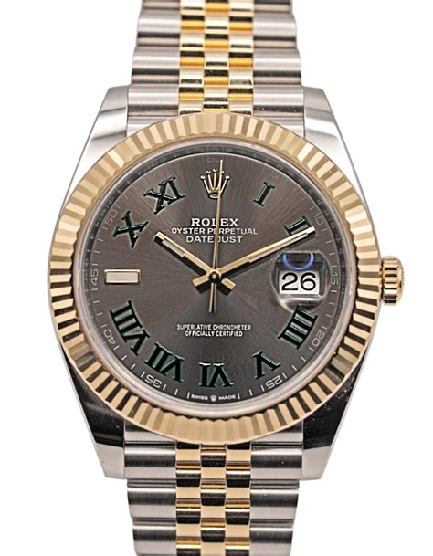 rolex datejust 41 gold steel price|Rolex Datejust price chart.